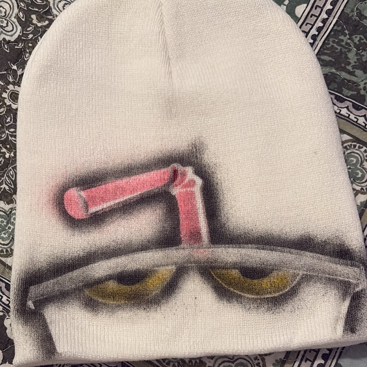 solarbroccoli's tweet image. master shake beanie