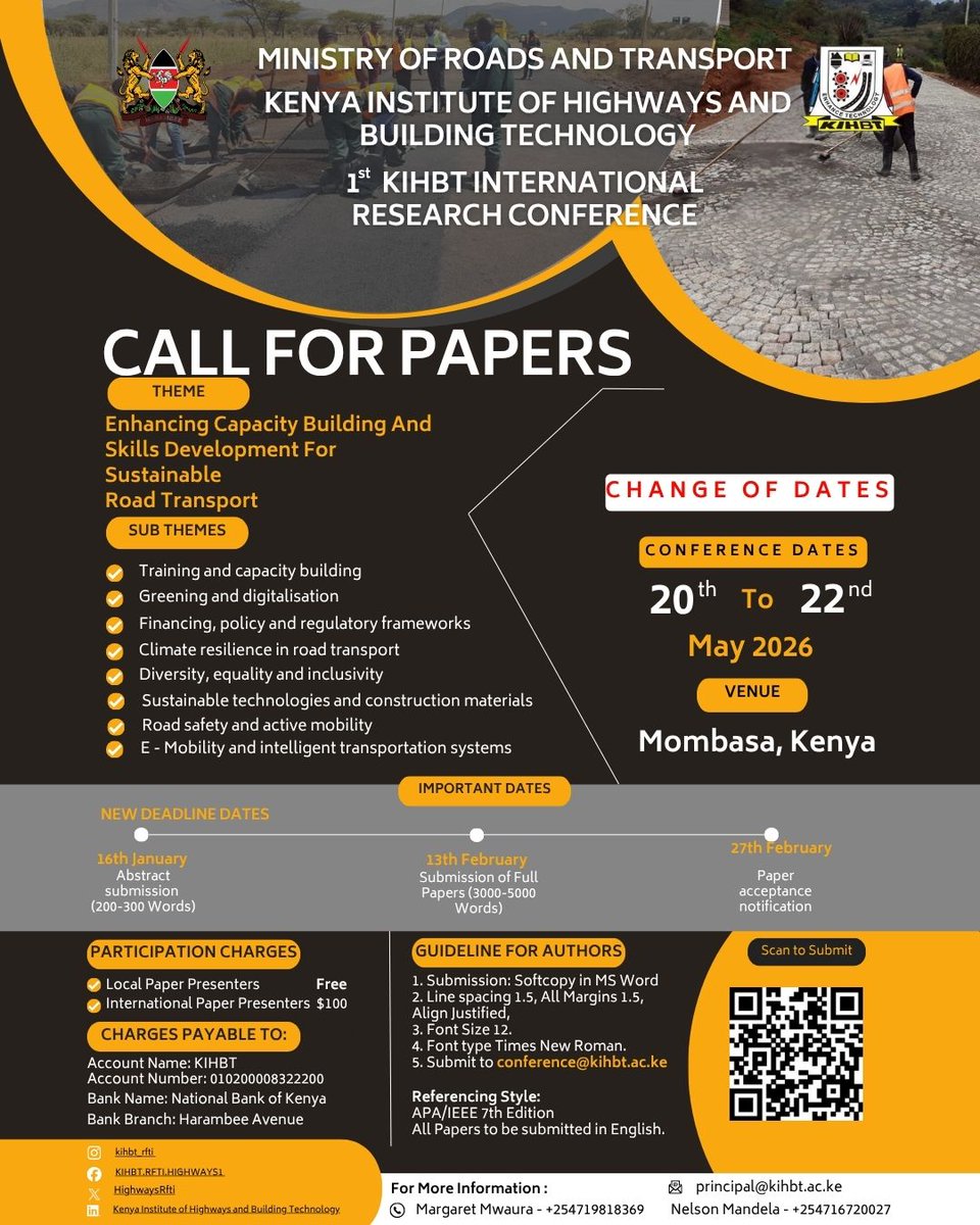 KIHBT-RFTI HIGHWAYS TECHNOLOGY OFFICIAL tweet media