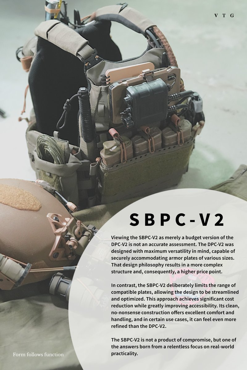 SBPC-v2 Plate Carrier】 The SBPC-V2 is not a cheaper alternative
