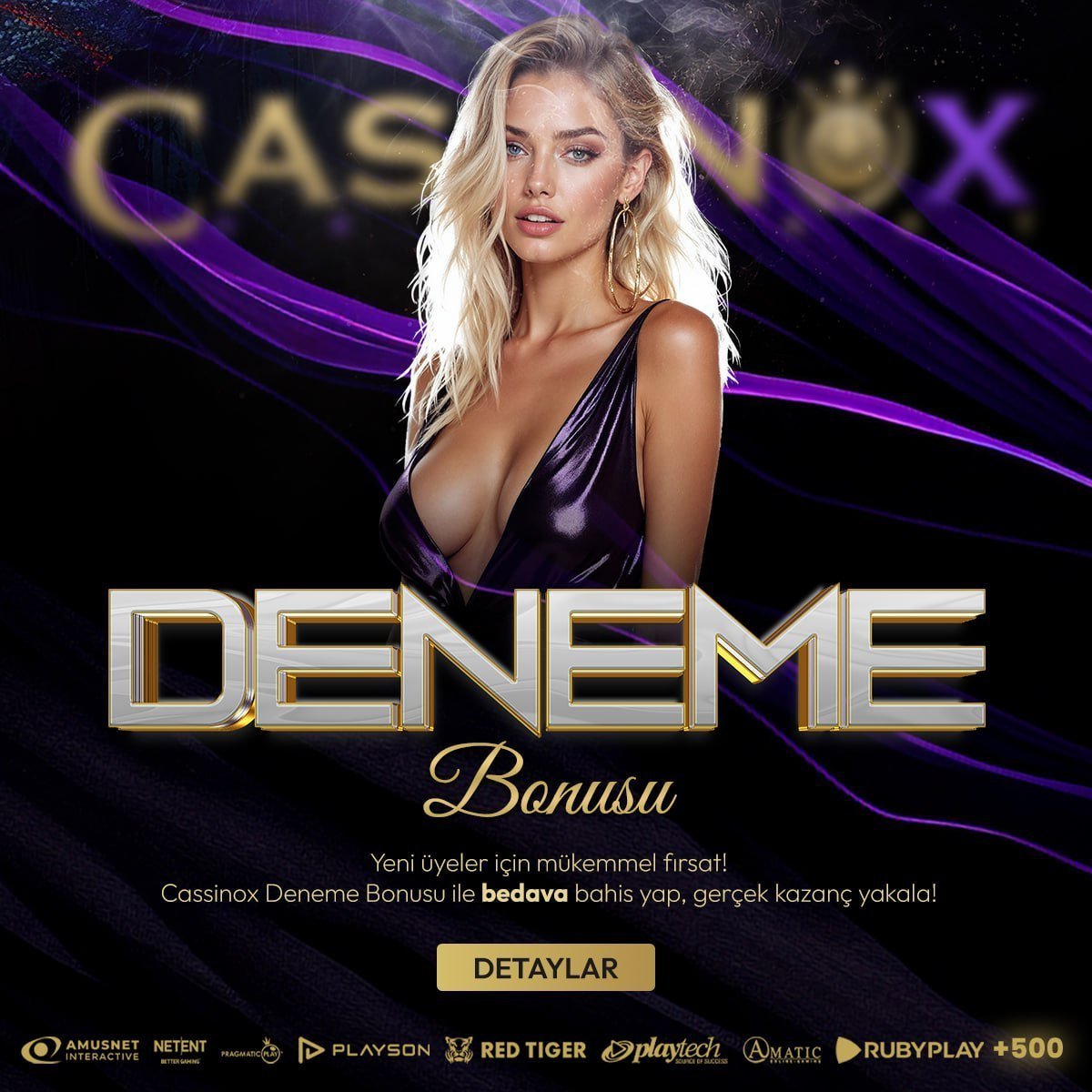denemebonusevin's tweet photo. 🎯 Cassinox Yeni Üyelere Özel Deneme Bonusu! 

🪙 250 FreeBet 🆚 555 FreeSpin seni bekliyor!  

🚀 Cassinox’la başla, avantajla devam et!  

🔍 Şimdi giriş yap, bonusunu seç ve oyuna dahil ol!  

Güncel Giriş: https://t.co/IV9ZtFQ4XV https://t.co/GVGoLQ2WiO