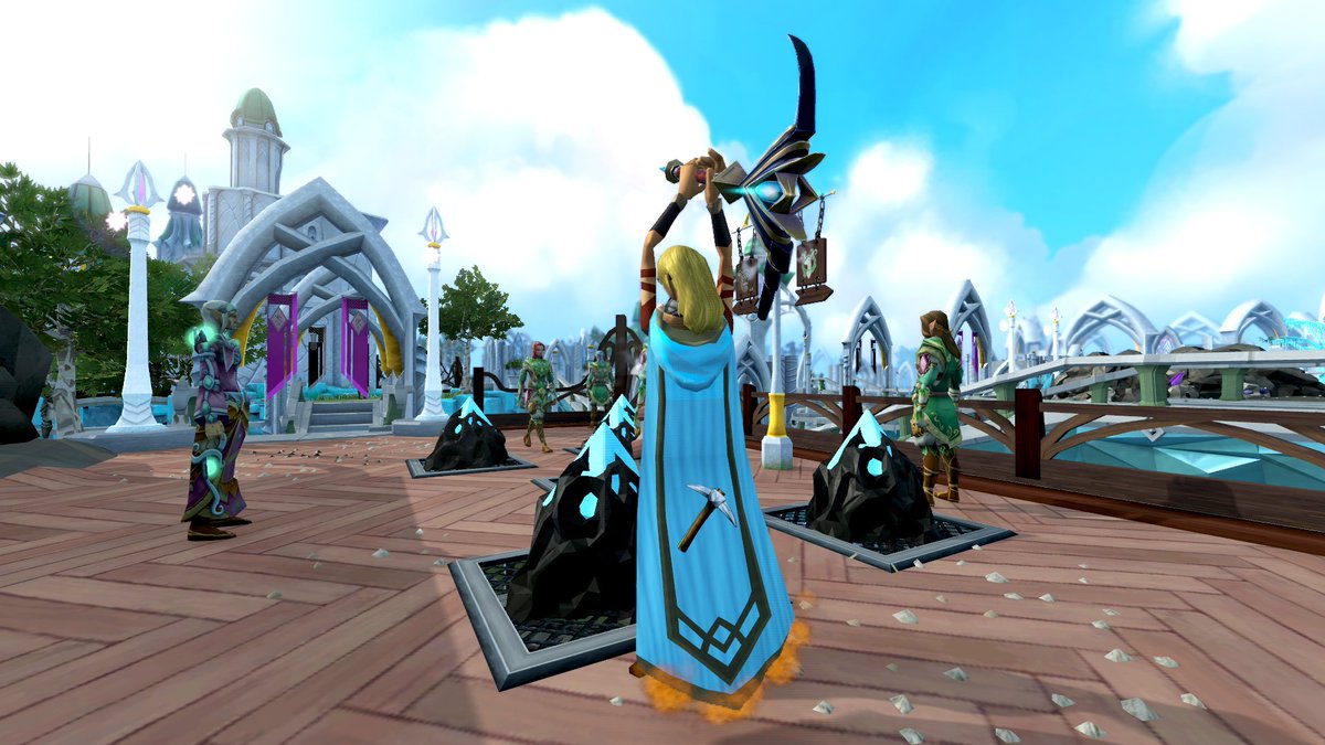 Plegsi's tweet photo. Got my inverted Mining cape https://t.co/l9Ac2jR2hx