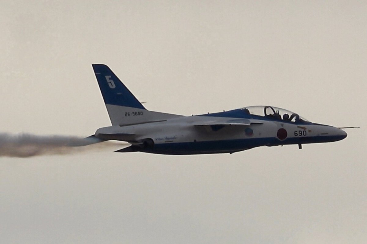 2026.1.7 #松島基地 11SQ #ブルーインパルス 2nd 基地上空訓練