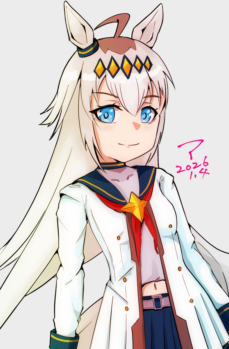 2026年は2年ぶりにウマ娘描いてスタートしてます。まったり月1枚〜2枚完成させたい気持ちです