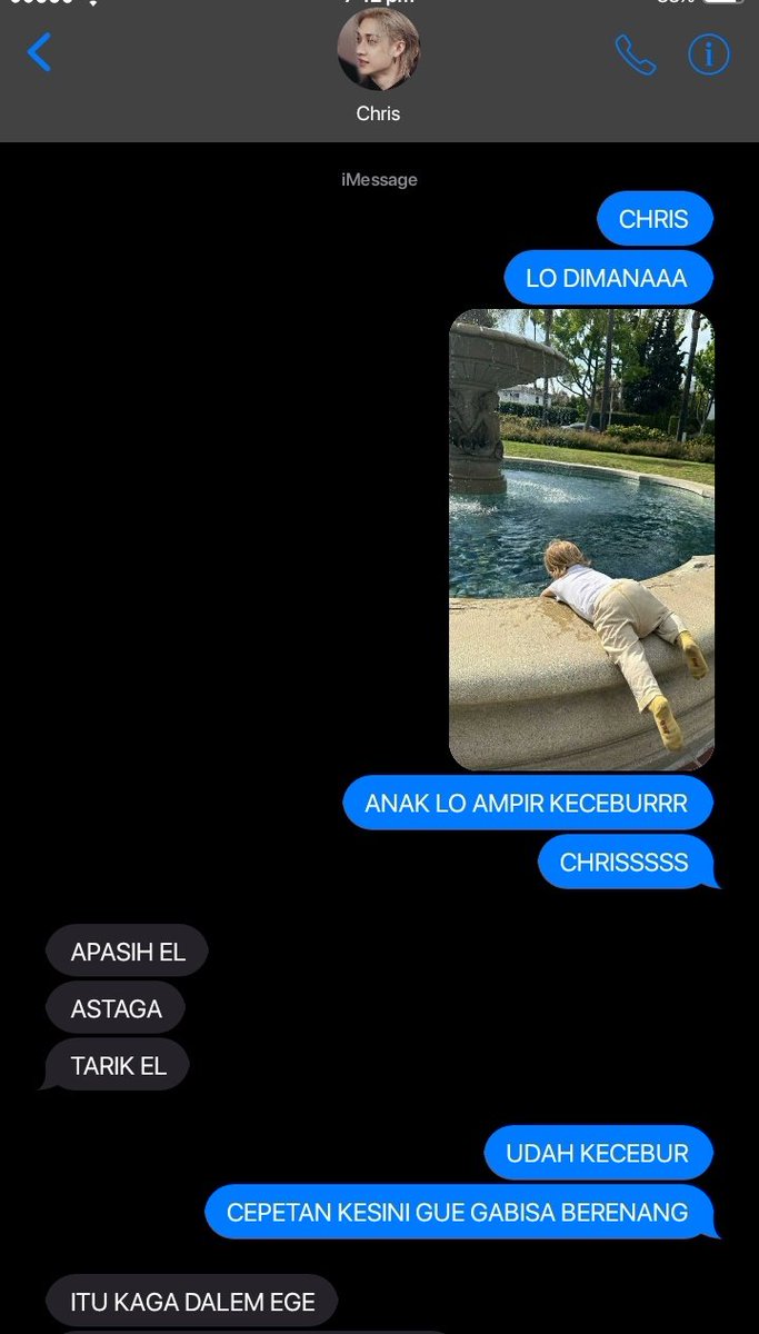 Banginho one tweet au [Christian-Halaliel universe]—side story. —Ketika ...