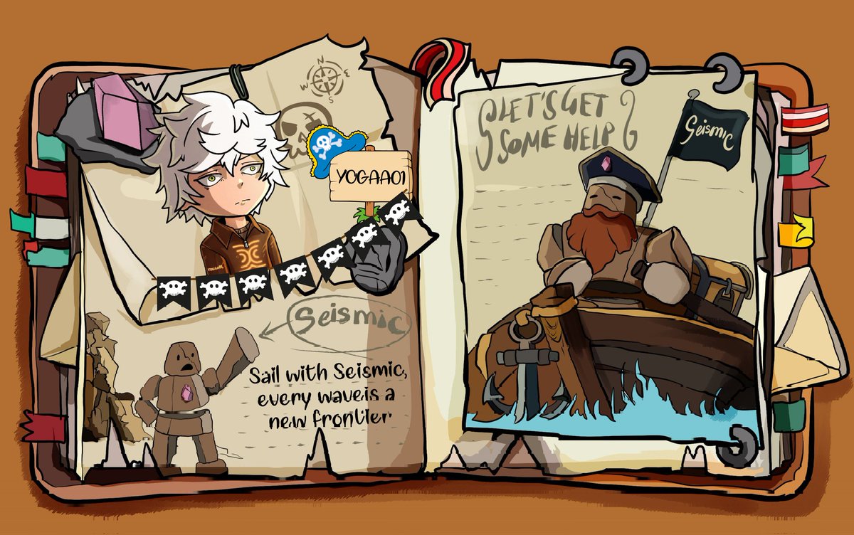We start our journeys from different parts of the world,carrying different stories,yet sharing one mission.

Bringing privacy to everyone, everywhere with <a href="/SeismicSys/">Seismic</a> 

Thanks for this great pirate log <a href="/hoangtan99/">Elnino (✱,✱)</a> 🤎

<a href="/NoxxW3/">Noxx</a> | <a href="/xealistt/">Xealist</a>