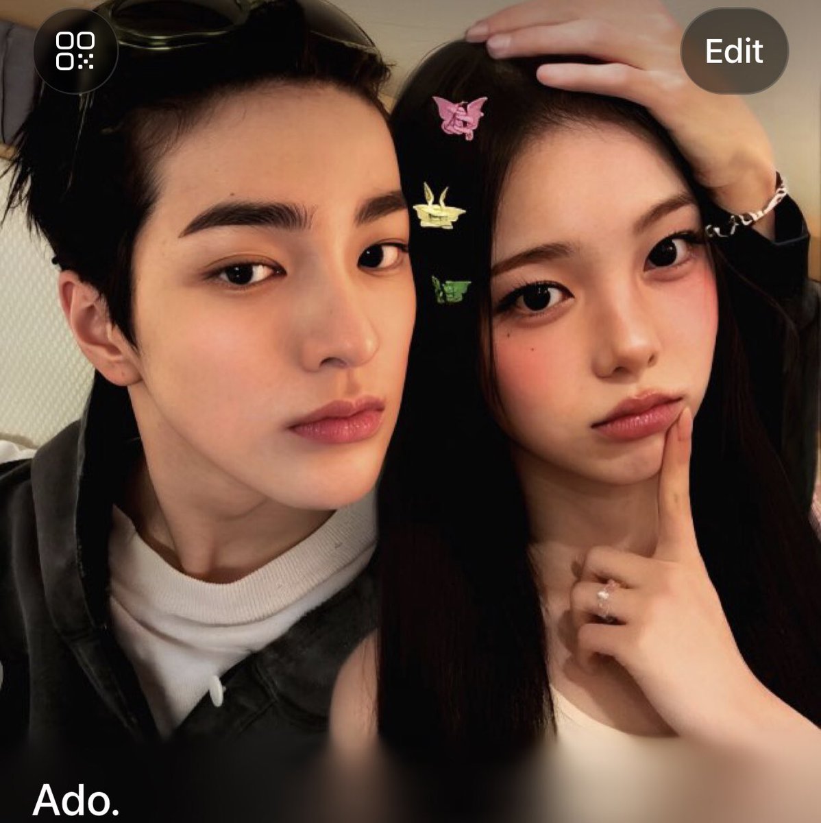 voidveloun's tweet image. Keonsuni bersama pacarku yang mini, katanya udah gede.