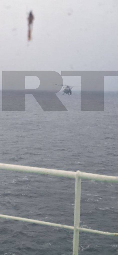 FaytuksNetwork's tweet image. BREAKING: Russian state media reports attempts are being made to board the tanker “Marinera” (formerly Bella 1) right now.