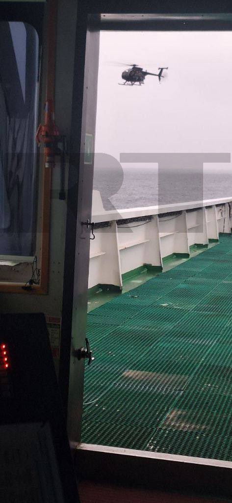 FaytuksNetwork's tweet image. BREAKING: Russian state media reports attempts are being made to board the tanker “Marinera” (formerly Bella 1) right now.