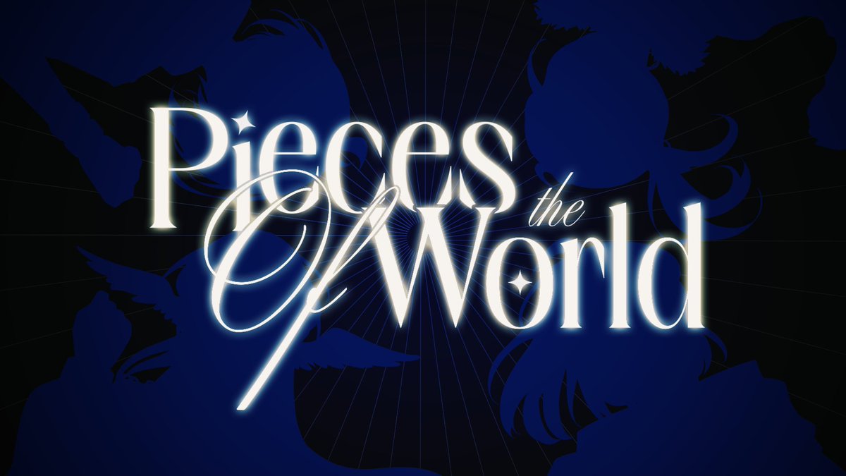 JemiRoka's tweet photo. 💫PIECES OF THE WORLD💫
Premieres on Ainana (i7 → 1/7) Day! 
THAT'S TODAY!!!
At 7PM EST! 

Updated Waiting Room: https://t.co/dKZEPPP73J

Thank you to everyone who joined in this project! We hope you all enjoy! ❤️ https://t.co/9a2bU0H2Cq