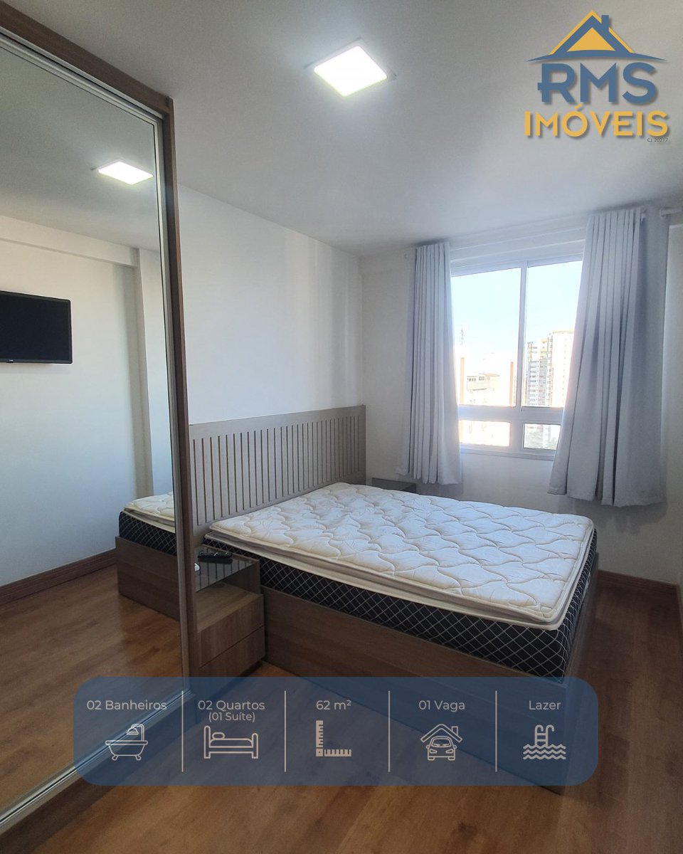 RMSimoveisdf's tweet image. Apartamento 100% mobiliado em Águas Claras, a poucos passos de shopping, mercado e escola! 2 quartos (1 suíte), varanda, cozinha completa e ambientes integrados. 💰 Aluguel: R$ 3.800 | Cond.: R$ 703 📞 61 981620136  #ÁguasClaras #ApartamentoMobiliado #AluguelDF #ImóveisDF