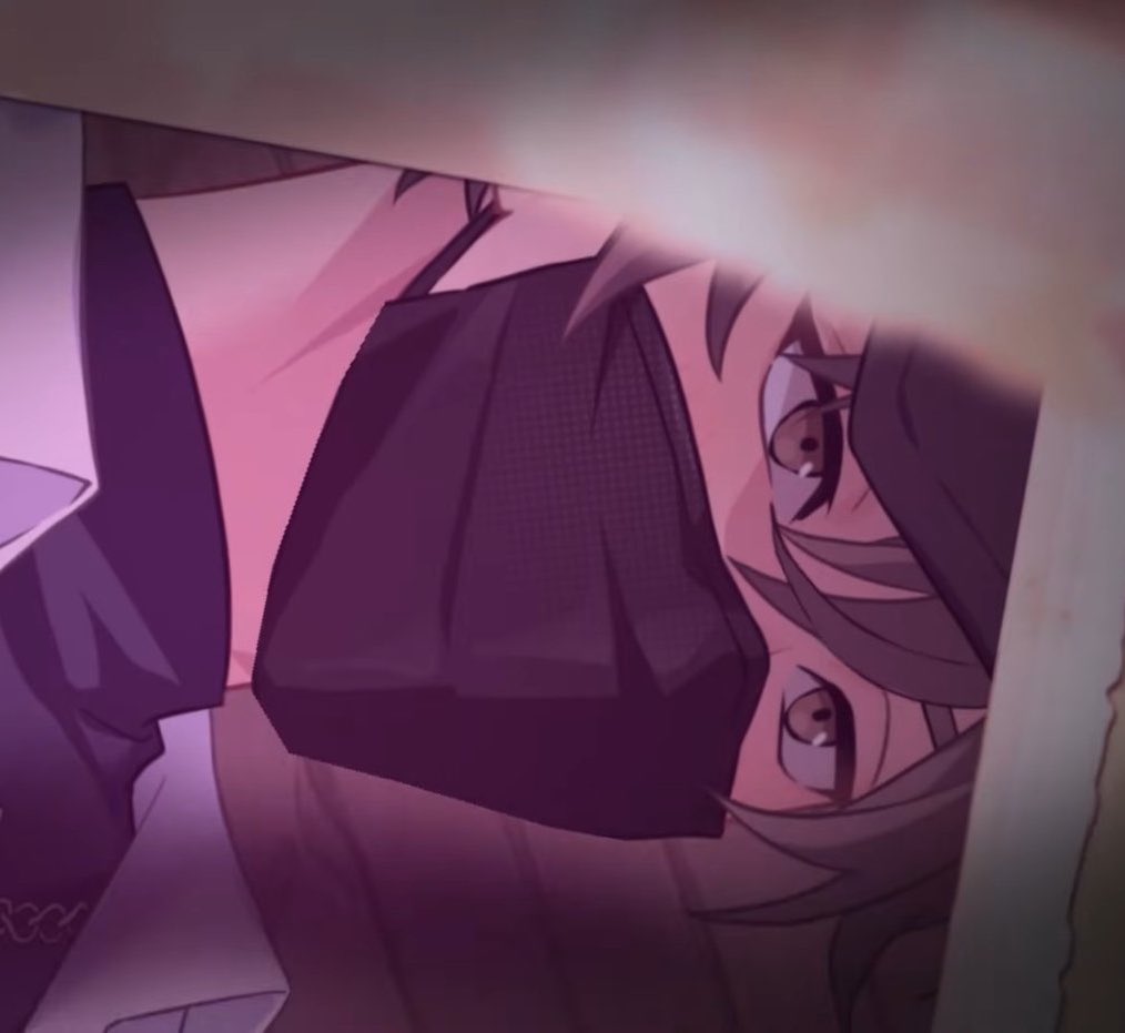 之前畫好的懶得po 現在才捨得放 我想表達我也有畫過黑色口罩🥵不過是環（好
口罩太色了你們知道嗎🥵