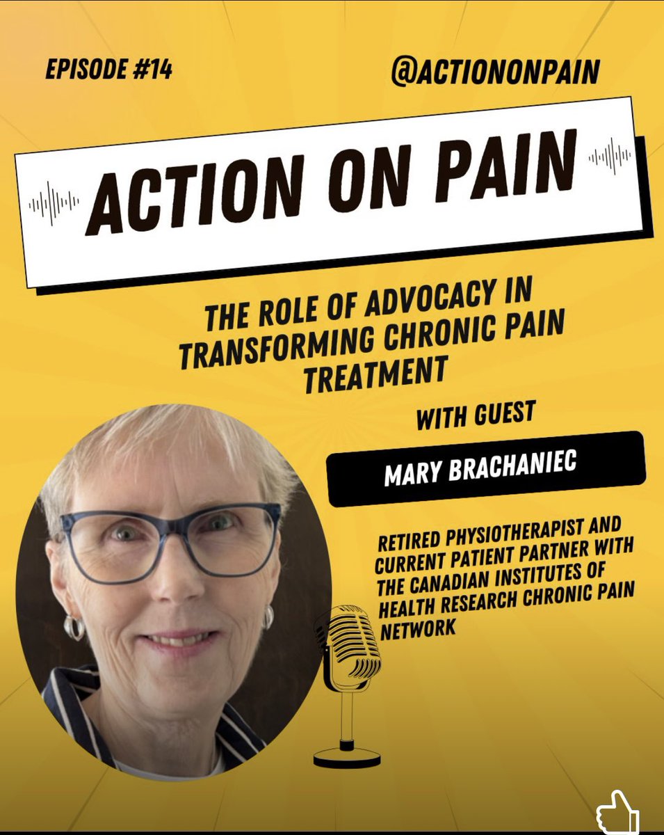 Your contributions are truly impactful @brachaniec_mary Thank you for all the work you have done from pain research and related dissemination in Canada!