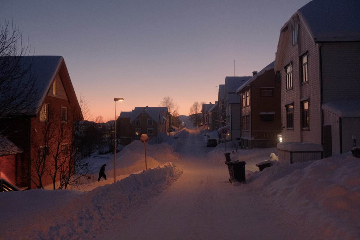 내가 상상하던 겨울 북유럽의 모습이 현실로..