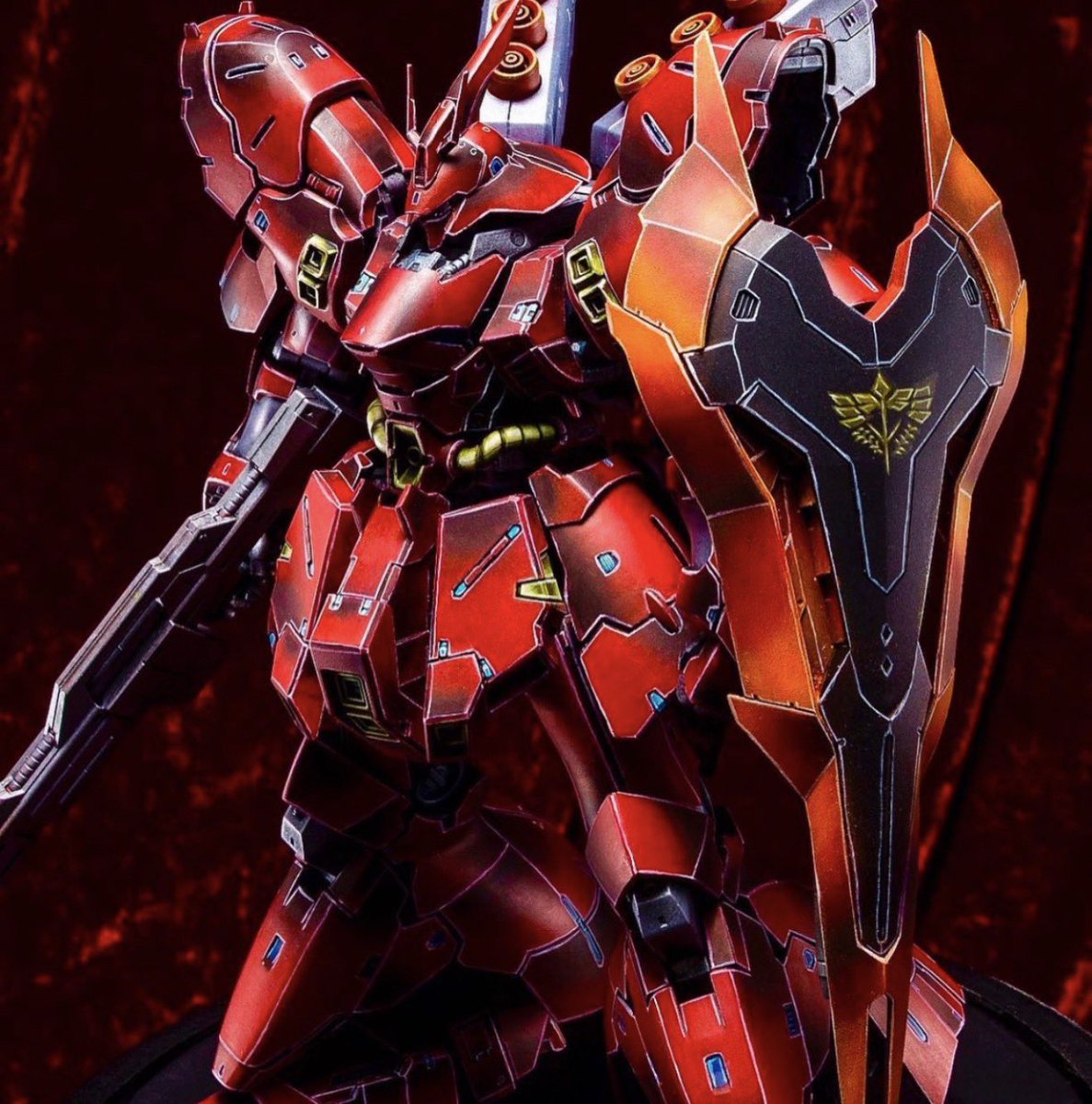 senasukeke's tweet photo. #はじめましてこちら代表作になります

筆だけで塗り上げた！
RGサザビー！ https://t.co/6FK7aPrzFb