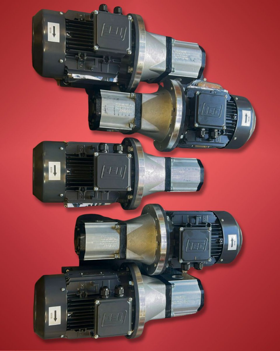 2.2kW Motor Pump Sets including Brevini OT300 Pumps, OMT BH + DC. #brevini #hydraulics #engineers #engineering