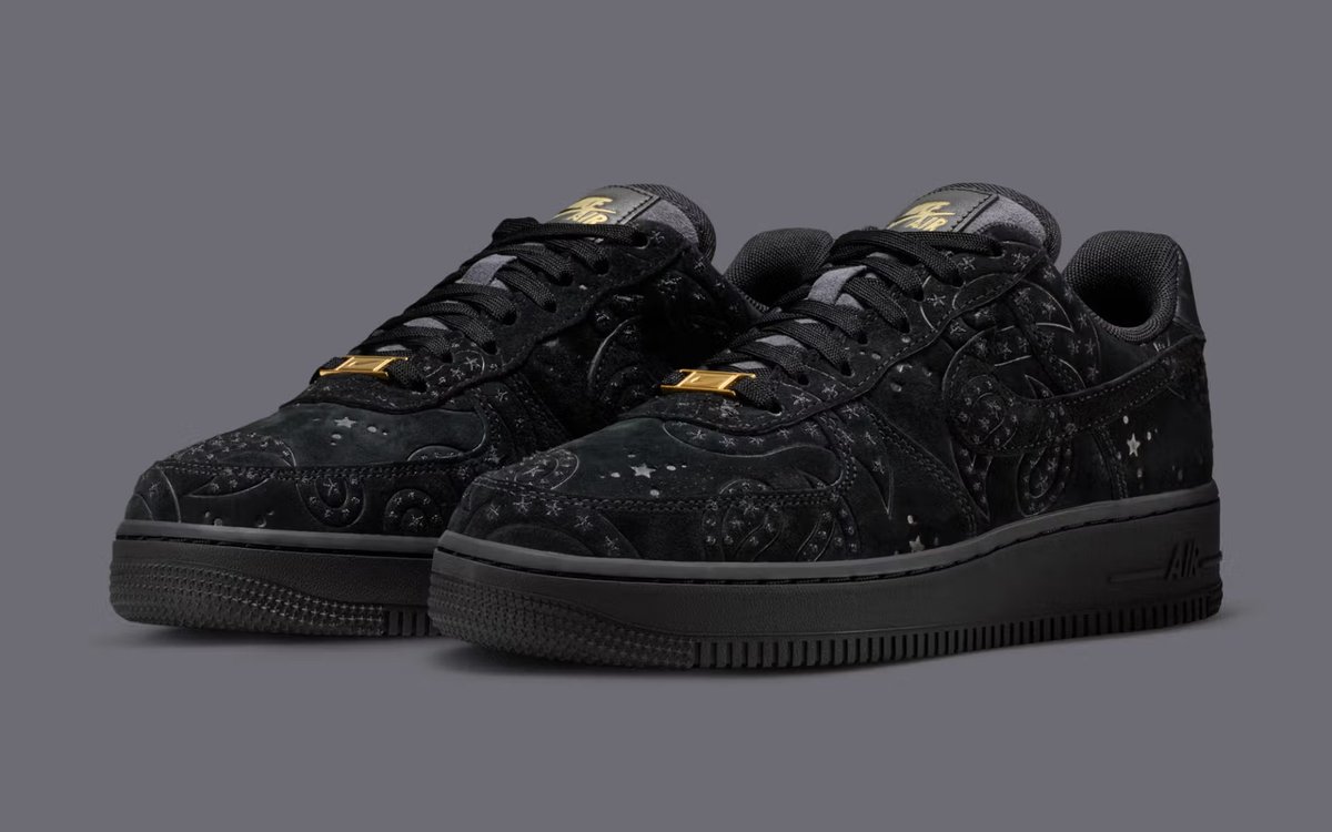 2026年 春 発売予定】 NIKE AIR FORCE 1 LOW SUEDE “Paisley/Black