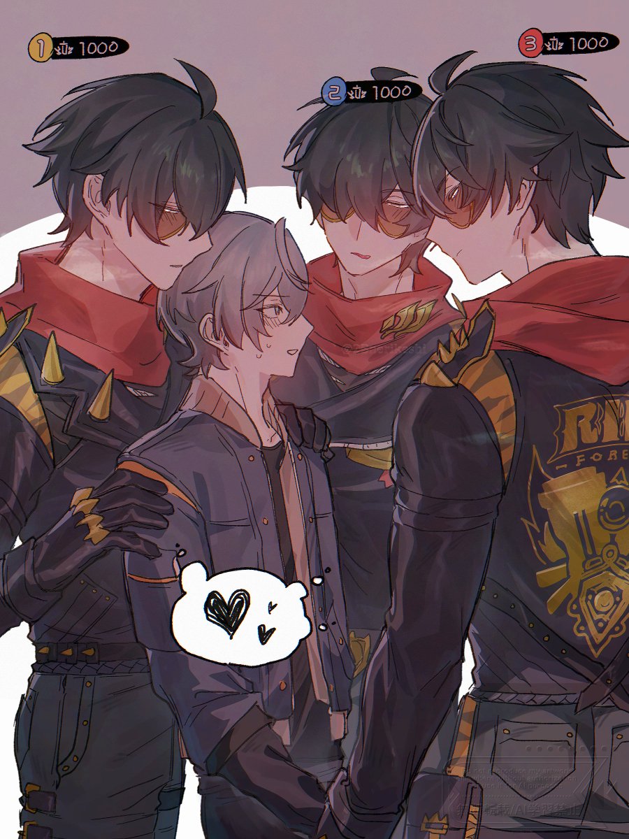 2Bnerikeshi's tweet image. イトアキ　3人マルチ  #lighterwise