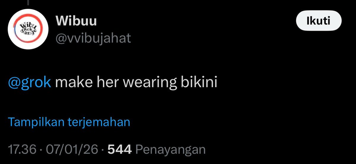 JKT48Protection's tweet image. 🚨 LAPORKAN &amp;amp; BLOKIR MASSAL 🚨

Kami menemukan akun yang menggunakan AI atau akun grok untuk membuat konten tidak pantas kepada member JKT48 dan juga wanita lain.

x.com/vvibujahat
x.com/luminosjauh

#JKT48PROTECT