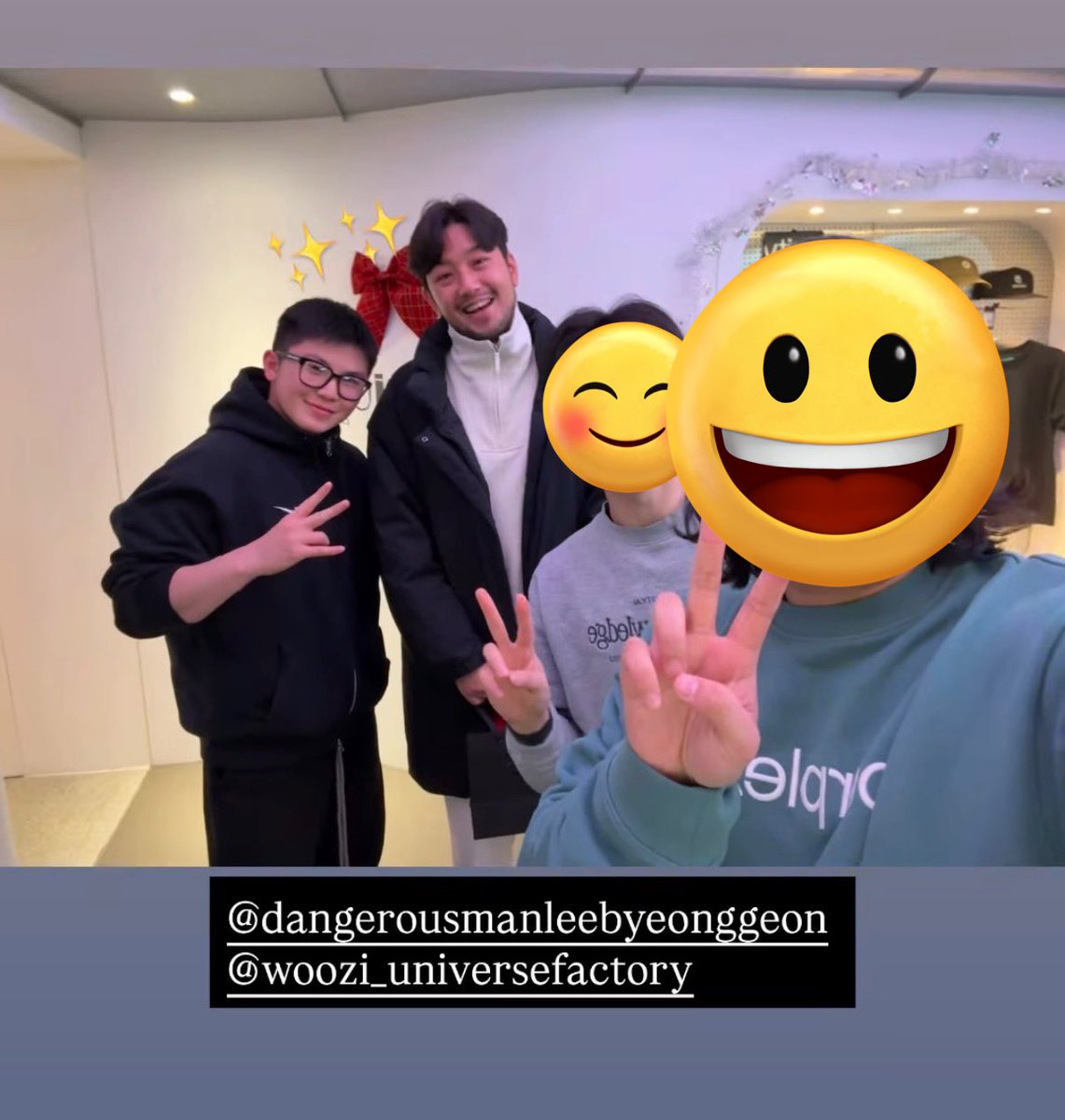 buildaRocketb's tweet image. 우지 지금 휴가 중인가? 우지랑 침착맨님 만났나봐. 아는 동생 인스스 보다가 너무 놀랐다. 얘한테 캐럿인거 말해야 하는건가 심각하게 고민했....🙃