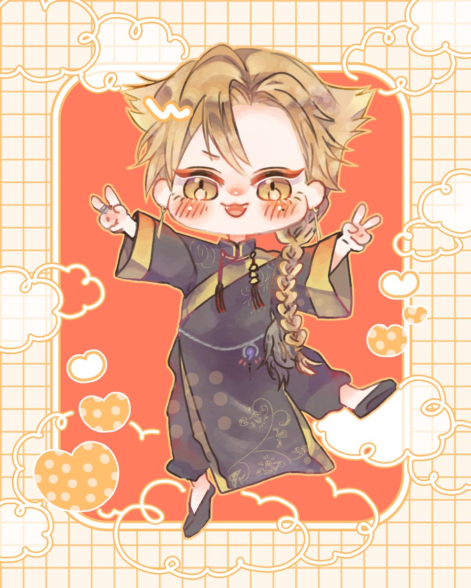 チャイナ服可愛いね〜〜〜の勢い✌️