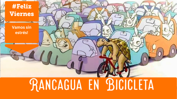 #FelizViernes 🚴‍♀️ Vacaciones también son moverse sin estrés y la bicicleta cumple mejor que cualquier auto. #PedalPower rancaguaenbicicleta.com
