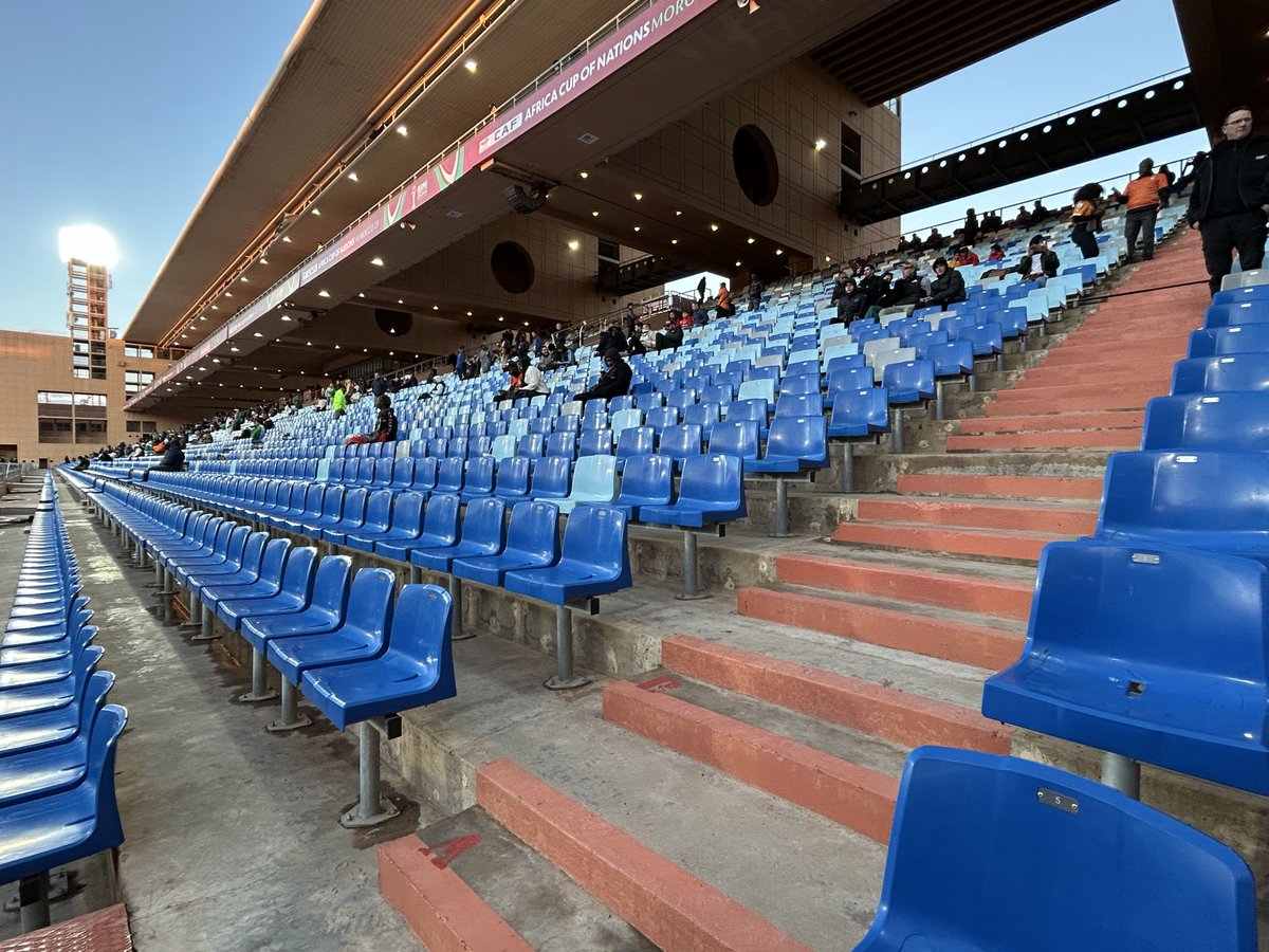 Elfenbeinküste 🇨🇮
vs. 
Burkina Faso 🇧🇫 
(3:0)
im Grand Stade de Marrakech war unser checkout aus dem #AFCON und gönnen heute Hammam.