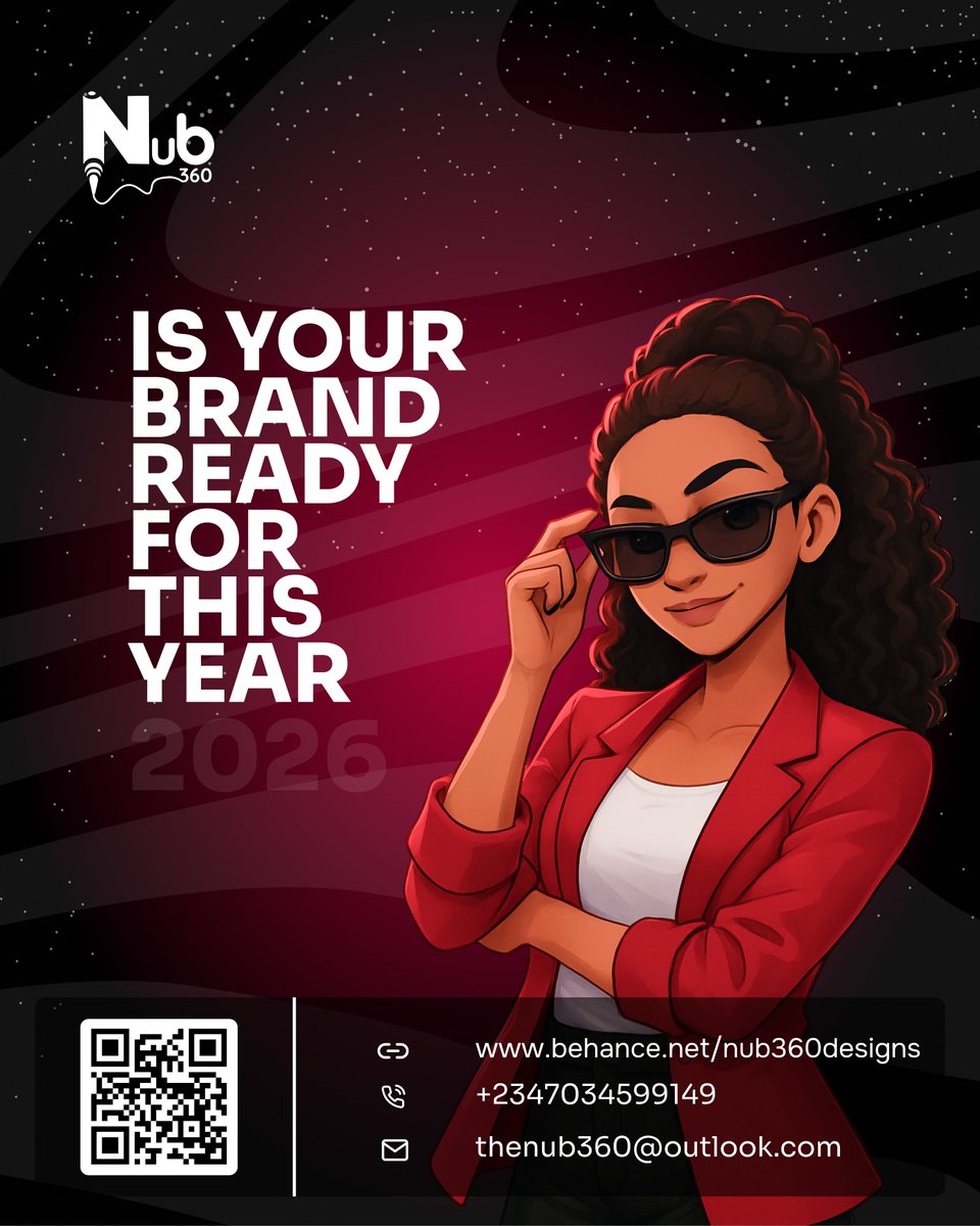 thenub360's tweet image. Your brand should feel like growth, not pressure.
If your visuals are not keeping up, that is a sign worth listening to.
We are here when you are ready.

docs.google.com/forms/d/e/1FAI…

#BrandCheck #VisualIdentity #Nub360 #CreativeAfrica