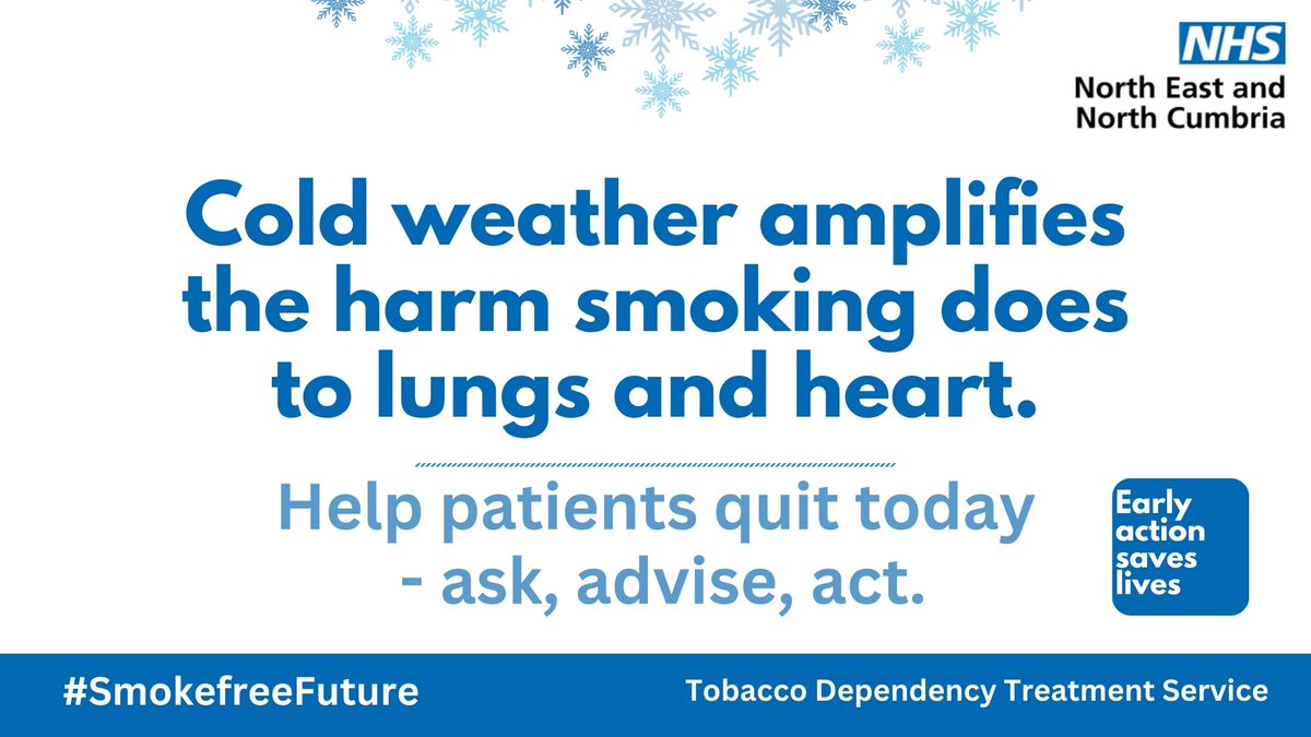 North East Smokefree NHS Taskforce tweet media