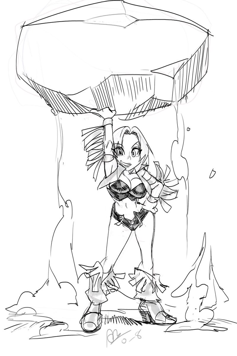 o___8's tweet image. "You need this power, Leifang!"