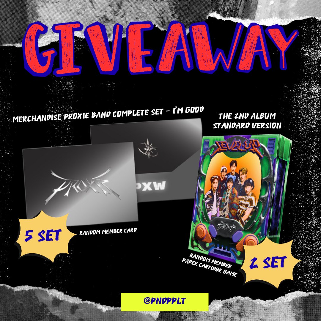 Pimkanok51's tweet image. — 🪄 Pls rt  🌟

Giveaway #PROXIE_The3rdConcert

👉🏻 MERCHANDISE &amp;amp; ALBUMS 
📍 IMPACT ARENA
🗓 24/01/26
⏰️ TBA
💬 RETWEET &amp;amp;  SHOW THIS TWEET
🌟 SUPPORT BY @pndpplt

#PROXIEth
#giveawayUSER