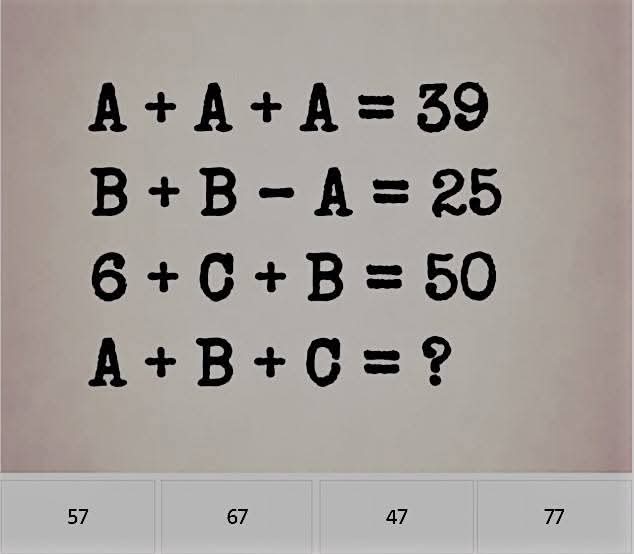 Use your Brain It's very simple But 99.9% can't solve this