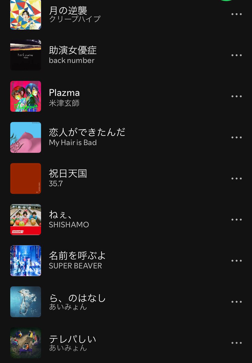 onluv2's tweet photo. これプレイリストの一部なんやけどみんなのオススメの曲おしえてほしい🎶✨ https://t.co/TIjABpJs2O