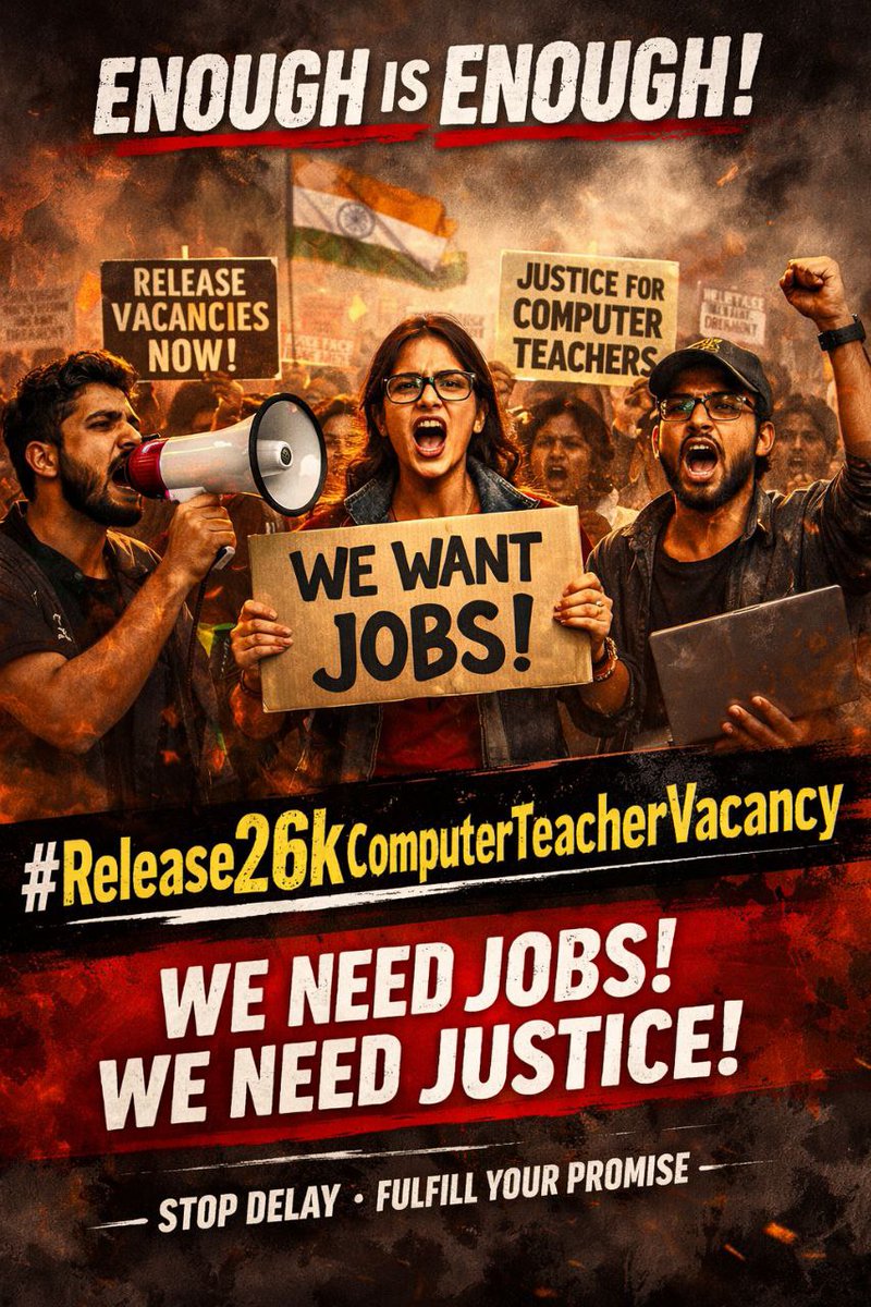HKumar8581's tweet photo. Release 26k computer teacher https://t.co/F2fU2JmyyJ