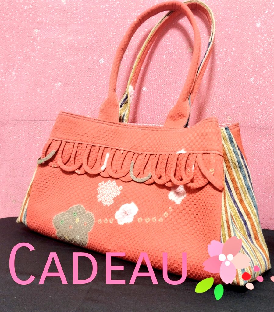 ショップ＆イベント用🌸 の、 肩下げバッグ 出来ました☺️💞 今回ちと
