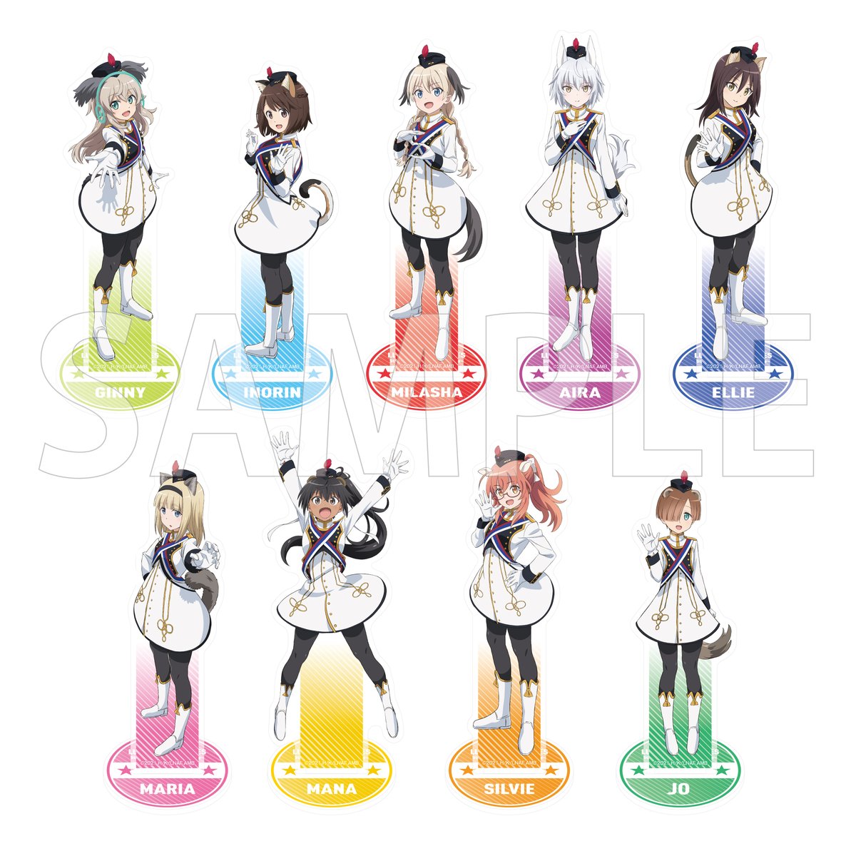 ルミナスウィッチーズ アクリルスタンド 🎹ルミナスウィッチーズ 5th LIVE🥁 グッズ紹介 ╰━v