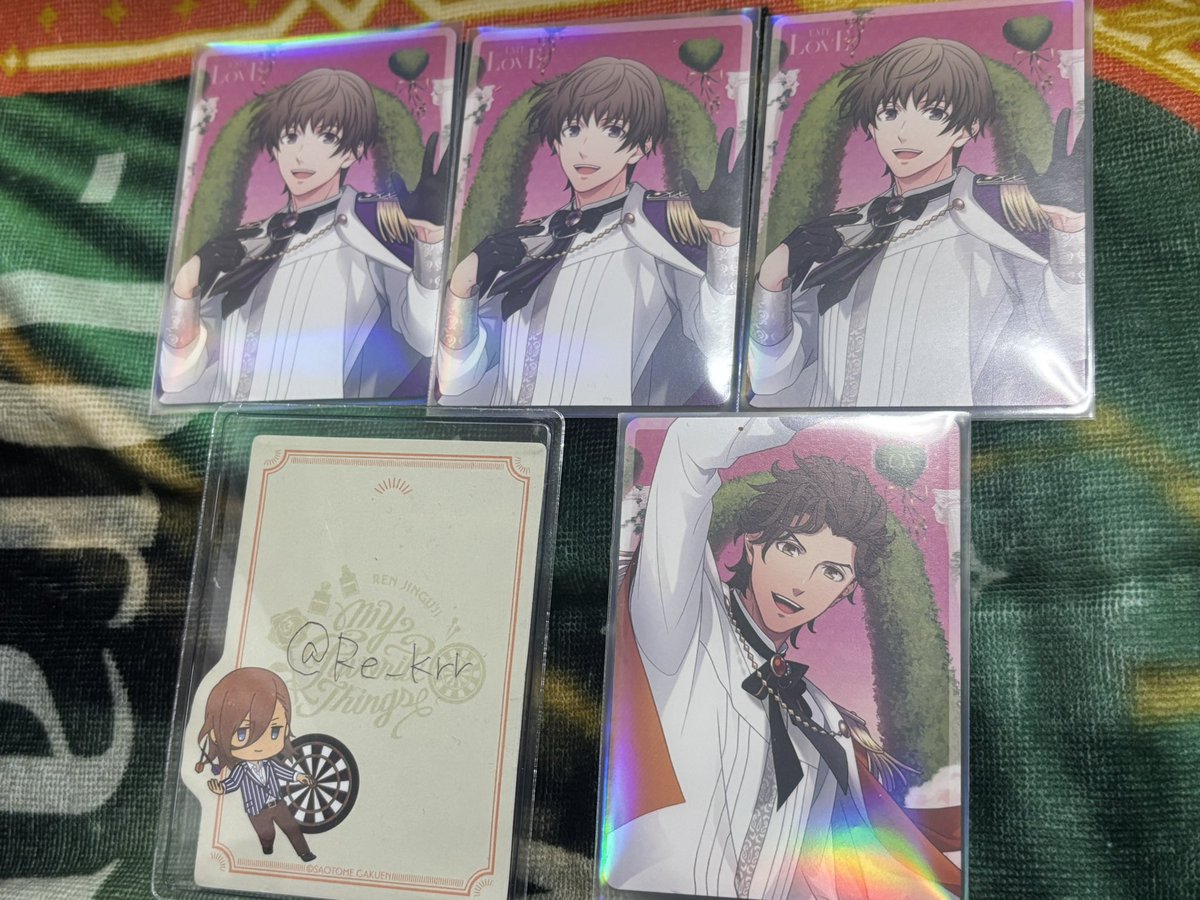 理*香様 【カミュ】うたプリ 直筆サイン カルクラ CD+メセカ カード付き 未 交換】うたプリ 15th Anniversary CD 直筆 サイン LOVE メセカ 譲