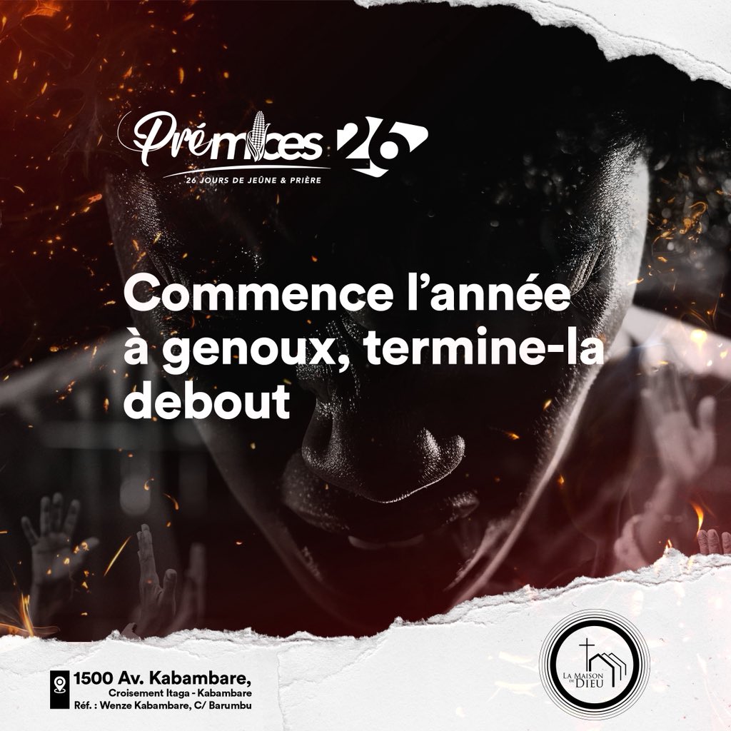 egliselmd's tweet photo. ⚠️Une année bien entamée finie
      toujours bien .

🤔Quelles sont tes précautions? 

🙏🏽À La Maison de Dieu c’est
      Prémices 

#Eglisecmp #egliselmd #LaMaisondeDieu #Premices #FrancisNdokay https://t.co/79J7U2jHSi