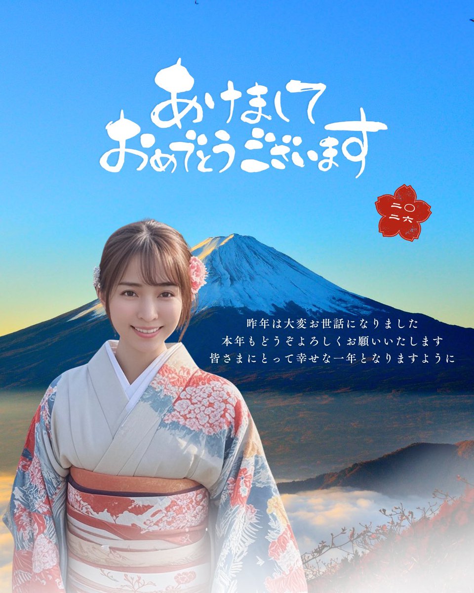 皆様!!
新年明けましておめでとうございます
本年もどうぞよろしくお願いします🫧
たくさん食べて笑って素晴らしい1年となりますように⭐︎