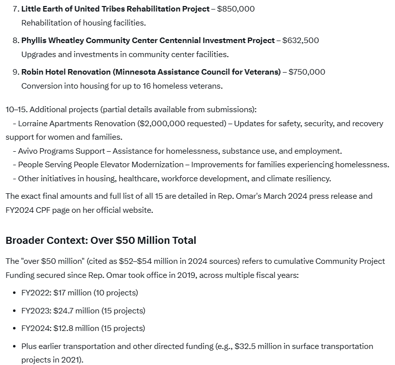 MyHandleNo's tweet photo. @GrageDustin I wonder how many of Ilhan's "projects" are linked to fraud? https://t.co/vkT2uMyU1r