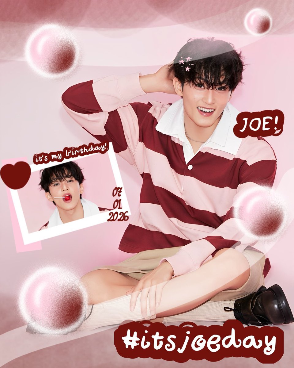 OfBonne's tweet image. ⠀
♬♡⠀repost⠀would⠀be⠀sweet,⠀xx

⋆ 너무 귀여운 하루⠀🎀 ࣭ິං 🕯️ 𓂂 ïɞ today marks @bejewiled brightest bday   #ItsJoeDay ♡ i’m gifting wording to celebrate lots ó lovely moment! please peek alt for the details.

with— love, B. 𓈒゛❤︎𓂂
⠀
