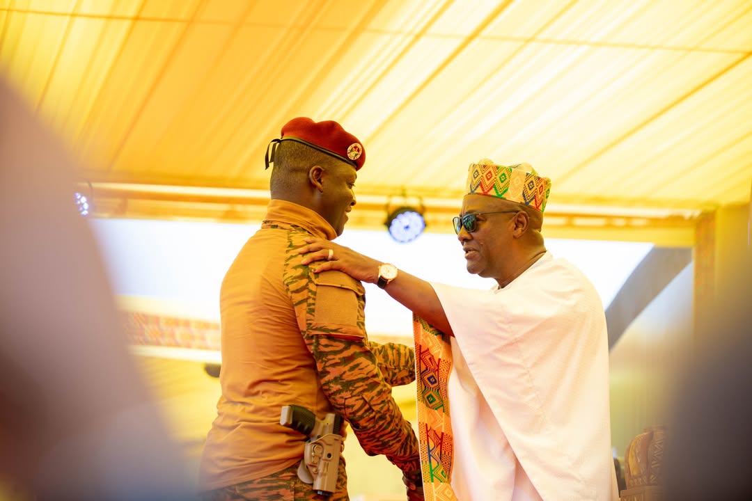 tv3_ghana's tweet photo. Exactly one year ago today, Burkina Faso's Ibrahim Traoré touched down in Ghana for the inauguration ceremony of President John Dramani Mahama and Vice President Naana Jane Opoku-Agyemang. 🇬🇭

#TV3GH https://t.co/A1Uiw0DYME