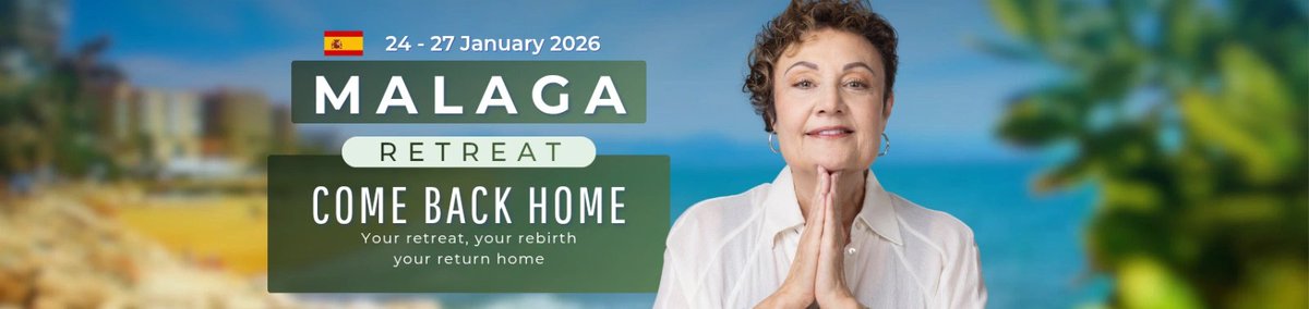 bookforwellness's tweet photo. Mabel Katz, celebra el único retiro en Europa del 24 al 27 de enero en Málaga (España).

@MabelKatz  is hosting the only retreat in Europe from January 24th to 27th in Málaga, Spain.

https://t.co/SRRuR0msvk https://t.co/pxwkePDpas