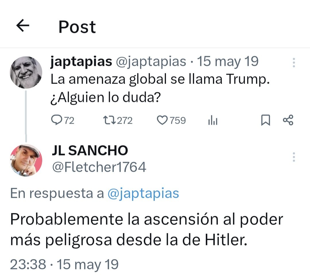 Recupero un tweet de hace siete años que viene al pelo.