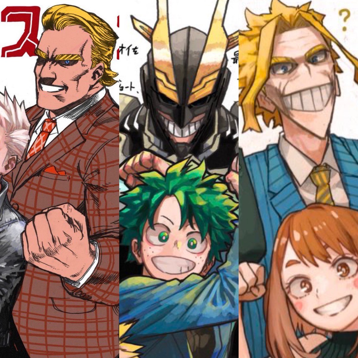 ヒロアカジャンプフェスタ2026.2025.2024イラストオールマイト！！