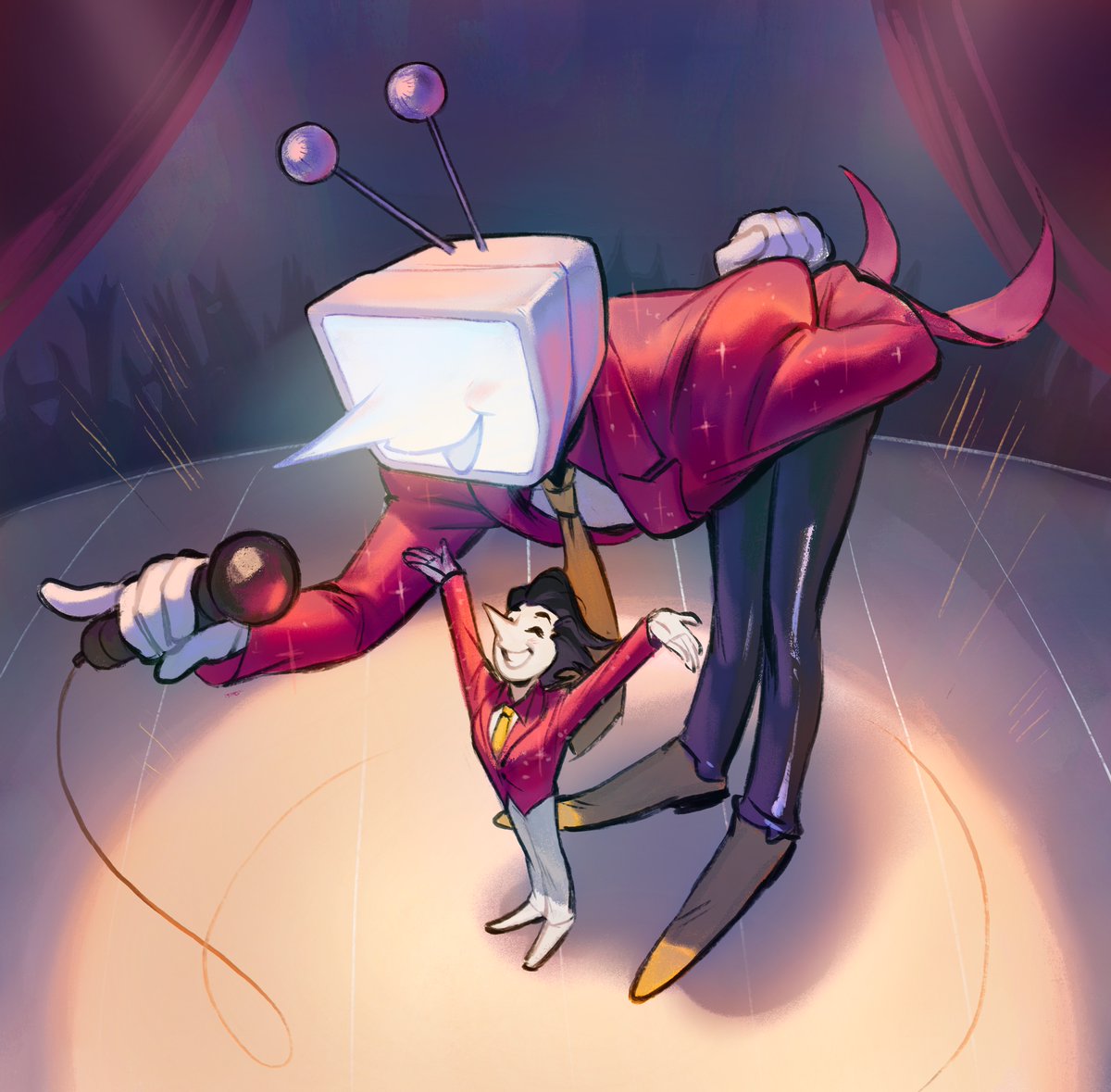 I’m not sure I‘m ever going to finish this
#spamton #tenna