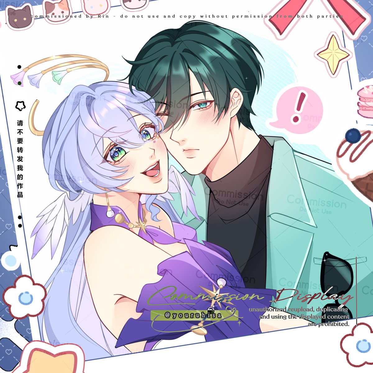yoru 🪽 | slow resp - vgen open! tweet media