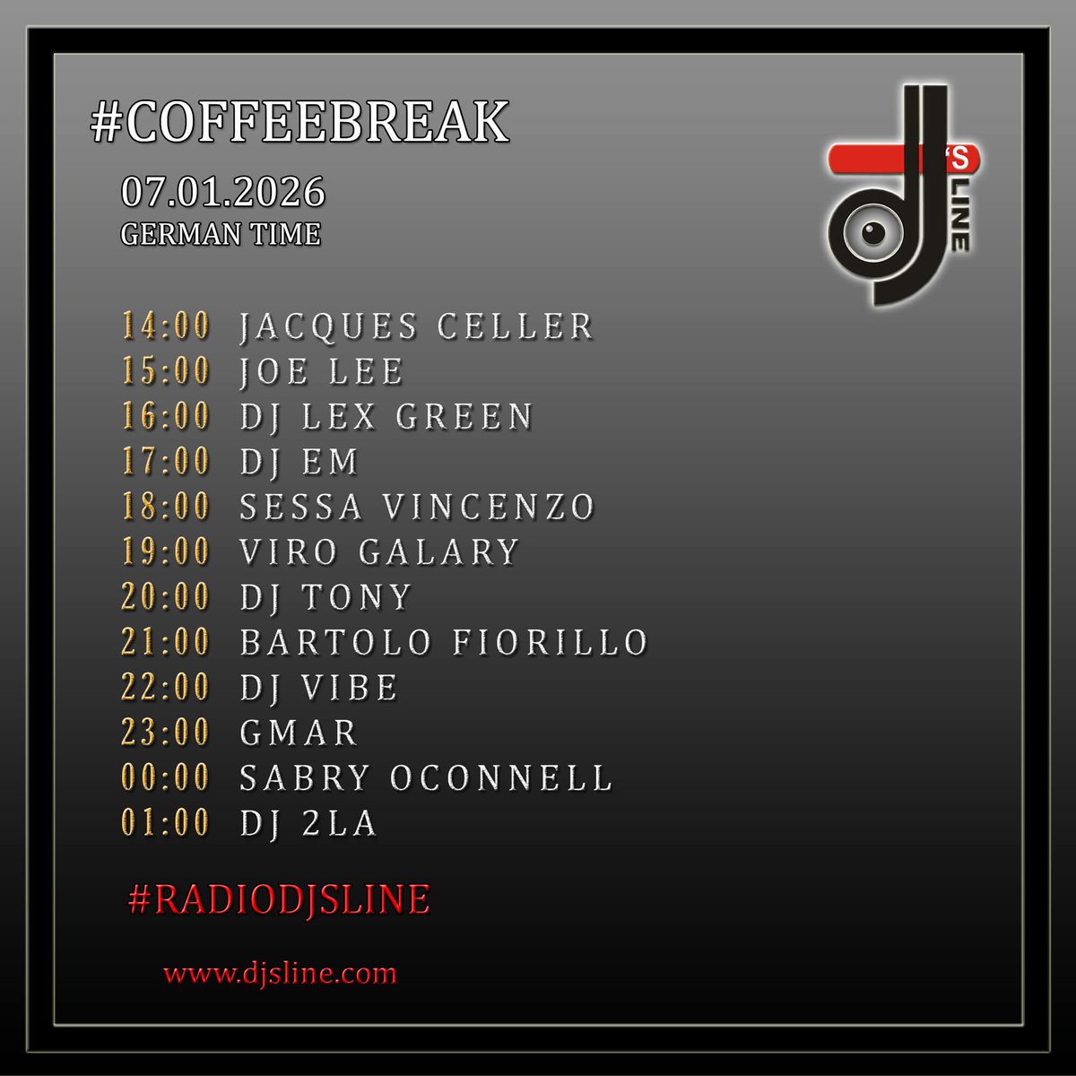 ThulaAka's tweet photo. Today📍 Radio Djsline (Germany 🇩🇪)

#DJSLINE # COFFEEBREAK

https://t.co/ajsPo2TyPp 

#deephouse #techhouse #nudisco #indie #soulfullhouse #jazzhouse #afrohouse #djsline #onair #radio #germany
https://t.co/vlkDo3VyWS
https://t.co/PTE247ntTj
https://t.co/FV6pQZydJD https://t.co/6FlTot9KiO