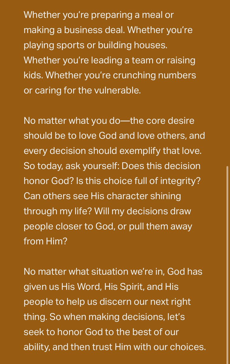 Some_GI's tweet photo. Devotional - 1 Corinthians 10:31 https://t.co/e6p0QkKQIO
