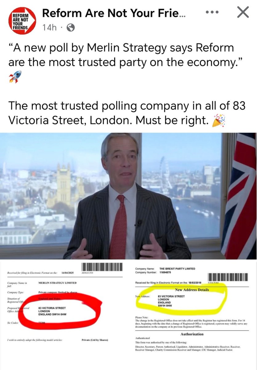 <a href="/Nigel_Farage/">Nigel Farage MP</a> <a href="/TimesRadio/">Times Radio</a> Reform = a bunch of charlatans. Don't join their cult.