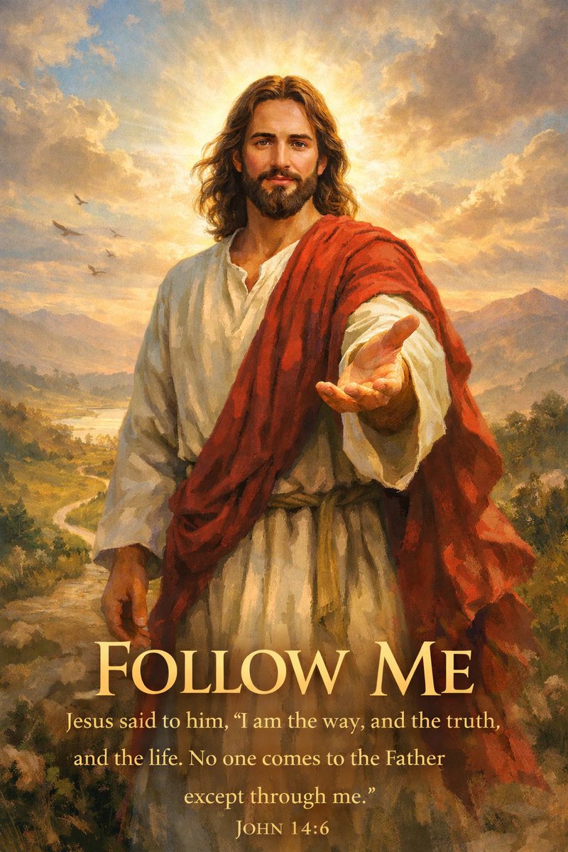 Eire4Christ's tweet photo. Jesus said, I am the way, and the truth, and the life. No one comes to the Father except through Me.”
John 14:6
His hand is still outstretched. The invitation is still open. ✝️🤍
#FollowMe #JesusChrist #John146 #TheWayTheTruthTheLife #Faith #Hope #Love #Christian https://t.co/6pZ0Dc6wBX